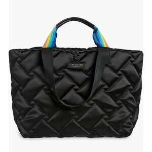 Kurt Geiger London Rainbow Handbags Tote Quilted Bag